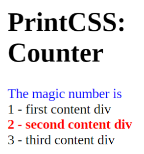 The new HTML and CSS