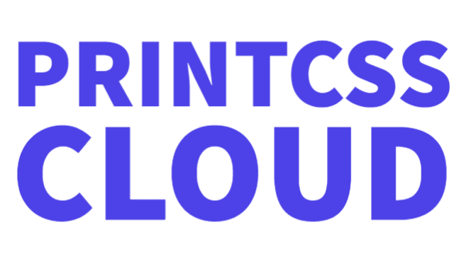 PrintCSS Cloud Logo